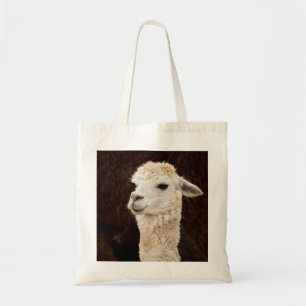 Tote Bag Lama blanc