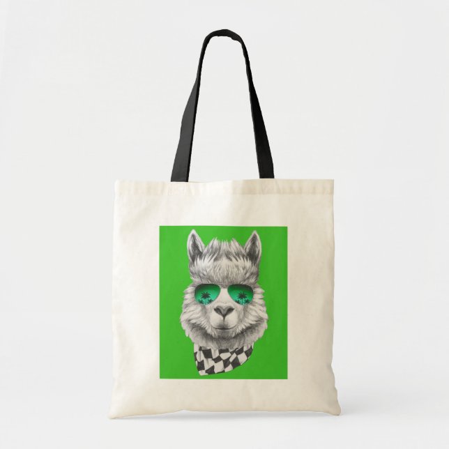 Tote Bag Lama de la Californie (Devant)