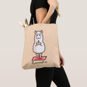 Tote Bag Lama de yoga - Llamaste