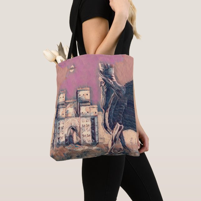 Tote Bag Lamassu & Ishtar Gate Fourre-tout (De près)