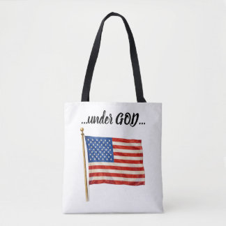 Tote Bag L'Amérique sous Dieu