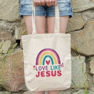 Tote Bag L'Amour Comme Jésus, La Foi Inspiré