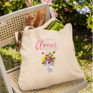 Tote Bag L'amour dans la floraison Mariage