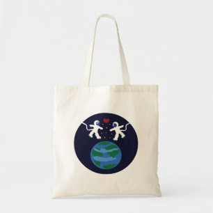 Tote Bag L'amour des astronautes