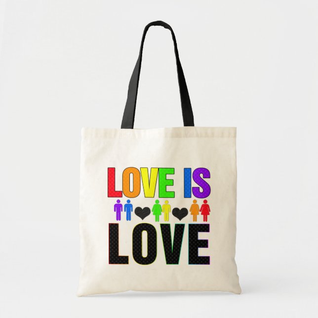 Tote Bag L'amour est amour (Devant)