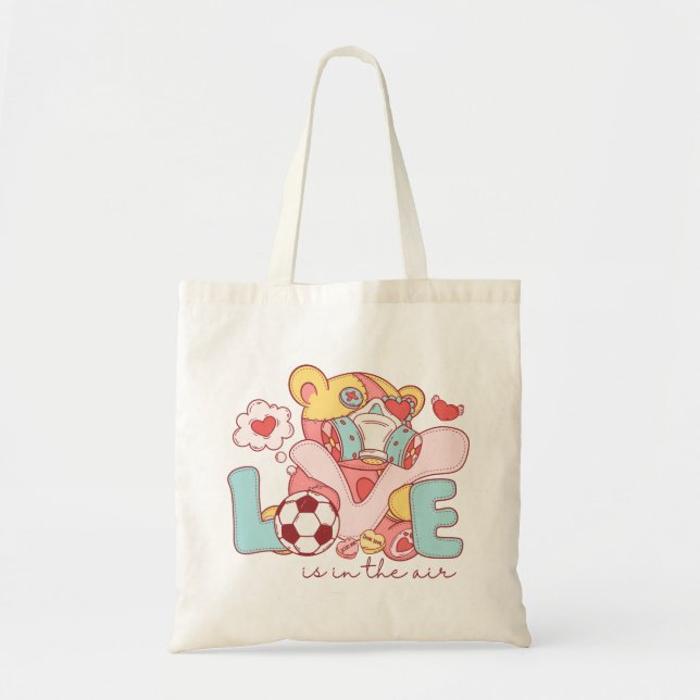 Tote Bag L'amour est dans l'air (Devant)