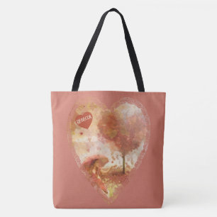 Tote Bag L'amour est dans l'Air - Art Fantastique Romantiqu