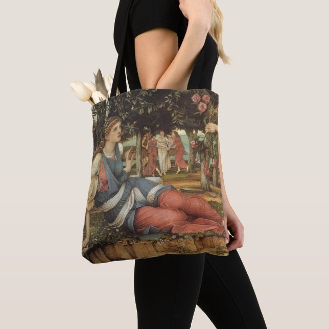 Tote Bag L'Amour et le Maiden par John Stanhope (De près)