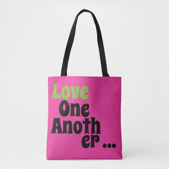 Tote Bag L'amour l'un l'autre (Devant)