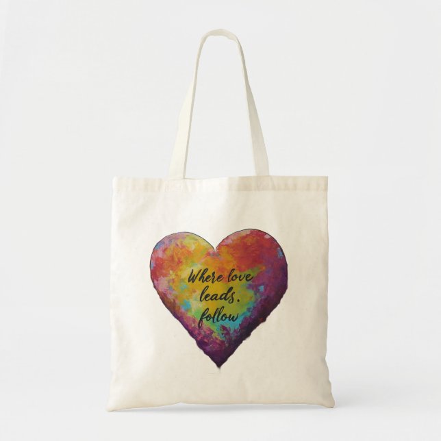 Tote Bag L'amour mène (Devant)