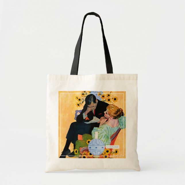 Tote Bag L'Amour Mort Lentement (Devant)