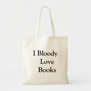 Tote Bag "L'amour sanglant réserve" les amoureux des livre