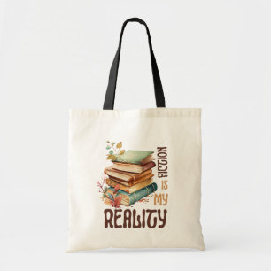 Tote Bag L'amoureux de la fiction et du livre Jumbo Fourre-