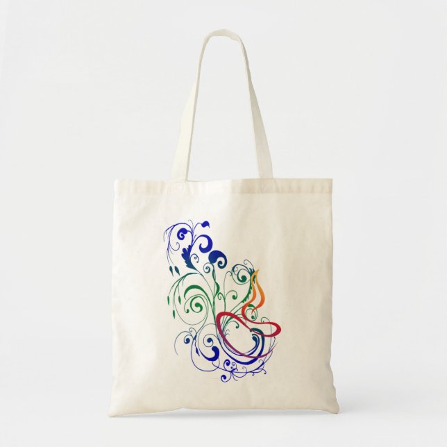 Tote Bag Lampe mystique Diwali (Devant)