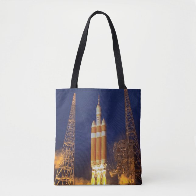 Tote Bag Lancement de la fusée spatiale Orion de la NASA (Devant)