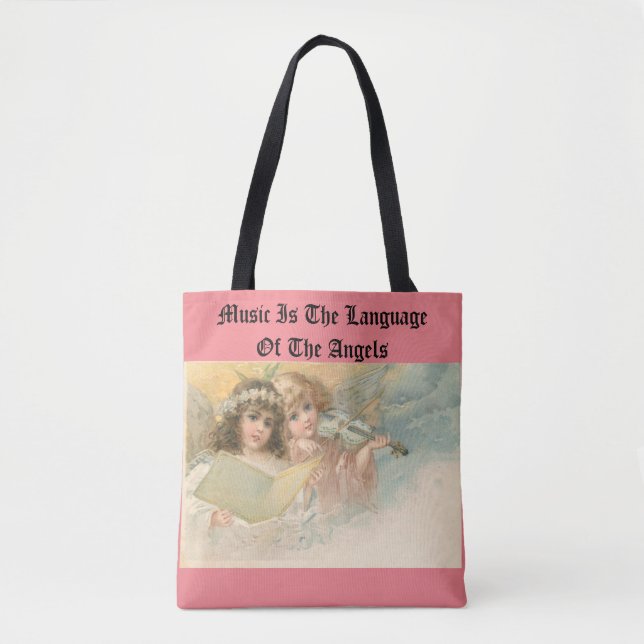 Tote Bag Langue D'Angels Fourre-tout (Devant)