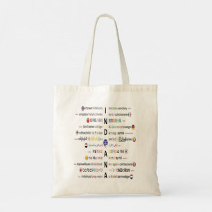 Tote Bag Langues en Indiana