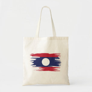 Tote Bag Laos Drapeau Art