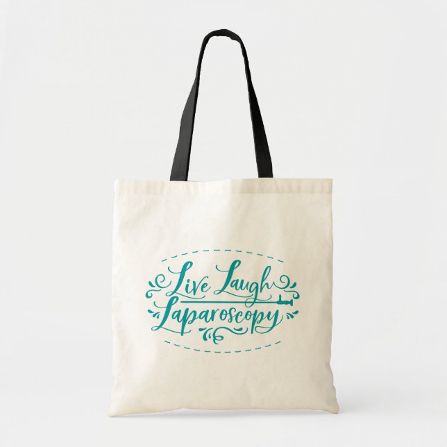 Tote Bag Laparoscopie Rire en direct (Devant)