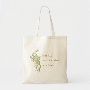 Tote Bag Lapin blanc, Alice au pays des merveilles
