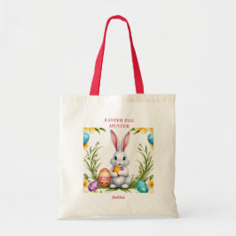 Tote Bag Lapin blanc de Pâques