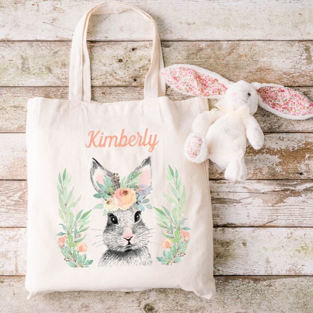 Tote Bag Lapin de Pâques personnalisé (Créateur téléchargé)