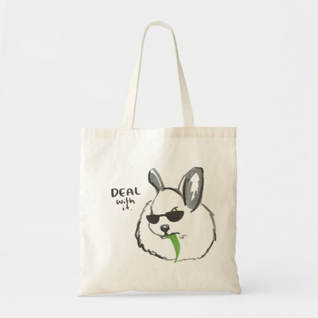 Tote Bag Lapin féroce (Devant)