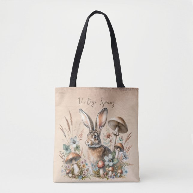 Tote Bag Lapin Jack Spring (Devant)