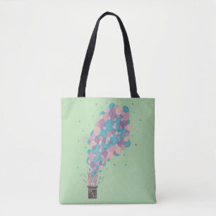 Tote Bag Lapin Magicien Bulles Explosion   Magie Fantaisist