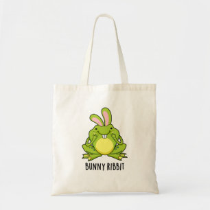 Tote Bag Lapin Ribbit Funny Lapin Frog Pun