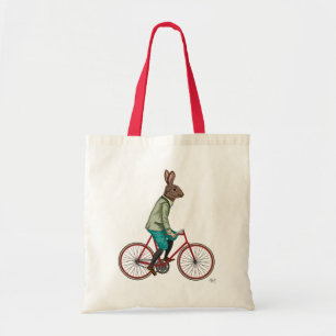 Tote Bag Lapin Sur Vélo 3