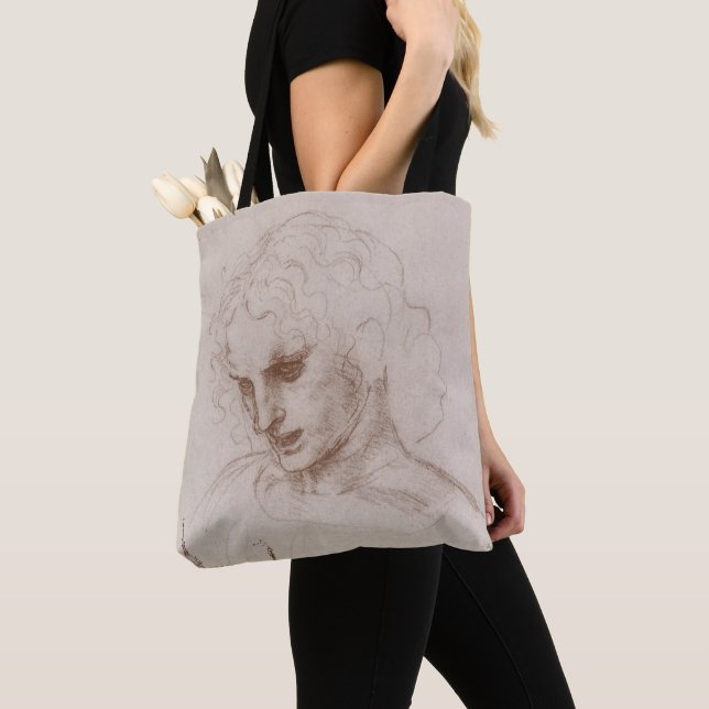 Tote Bag L'apôtre Jacobus Sforza de Léonard de Vinci (De près)