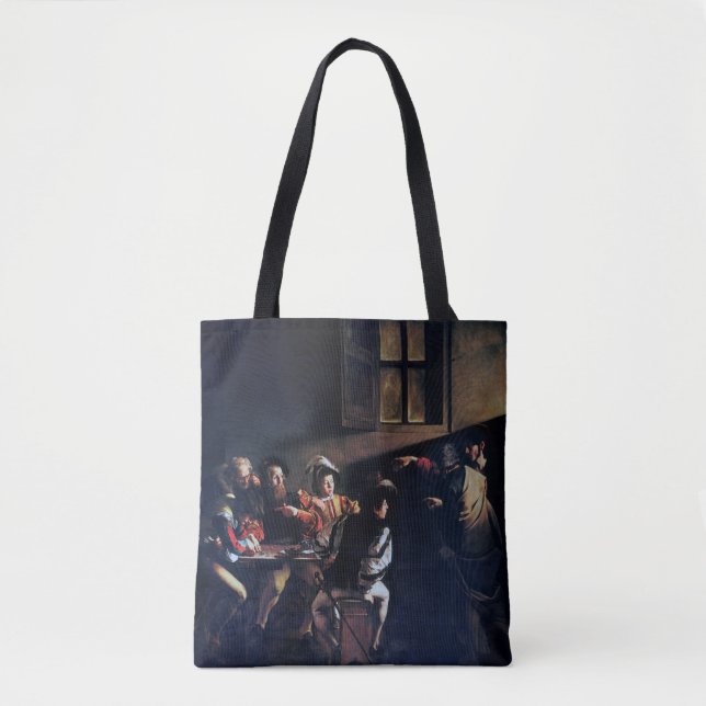 Tote Bag L'appel de Saint Matthieu, Caravaggio (Devant)