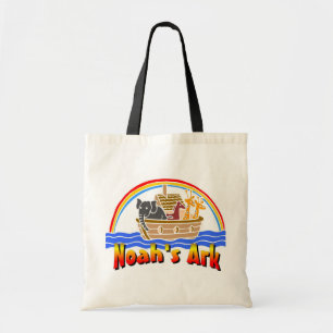 Tote Bag L'arche et l'arc-en-ciel de Noé