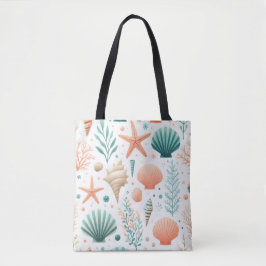 Tote Bag L'art coquille côtière