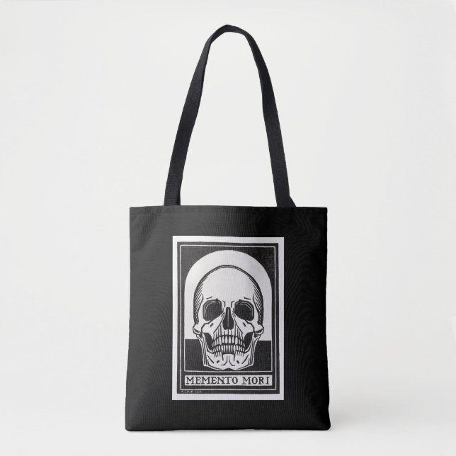 Tote Bag L'art crânien Memento Mori (Devant)