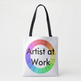 Tote Bag L'art d'artiste d'amusement ouvre des couleurs de
