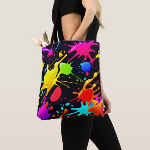 Tote Bag L'Art Liquide : Dynamique et Vibrant