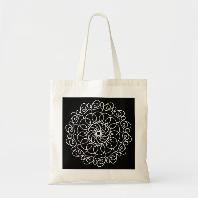 Tote Bag L'art mandala (Devant)