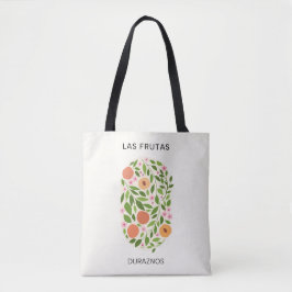 Tote Bag Las Frutas : Duraznos - Marché de la Pêche