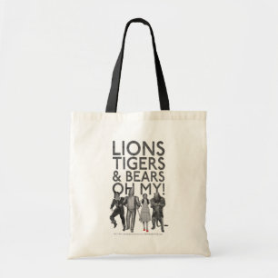 Tote Bag L'Assistant D'Oz™   Lions Tigers & Ours Oh My!