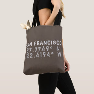Tote Bag Latitude de San Francisco