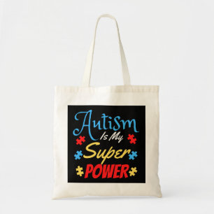Tote Bag L'autisme est ma superpuissance