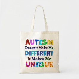 TOTE BAG L'AUTISME ME REND UNIQUE