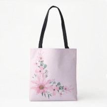 Lavande Blush, Fourre-tout Florale Rose