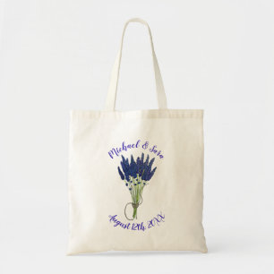 Tote Bag Lavandula Lavande Fleur Pourpre Cadeau de Mariage