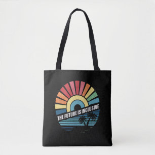Tote Bag L'Avenir Est Inclusif Droits LGBT Fierté Gay