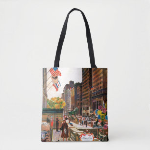 Tote Bag L'avenue du Michigan, Chicago par John hésitent
