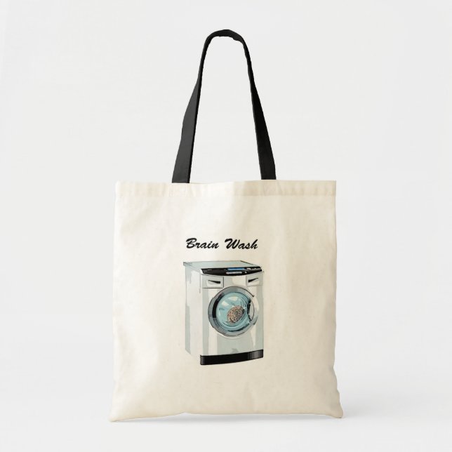 Tote Bag Laver le cerveau (Devant)