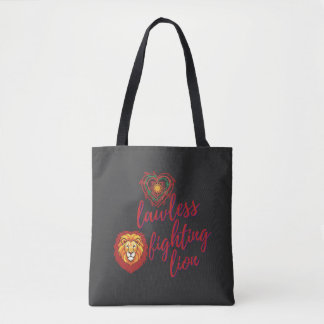 Tote Bag Lawless fighting lion